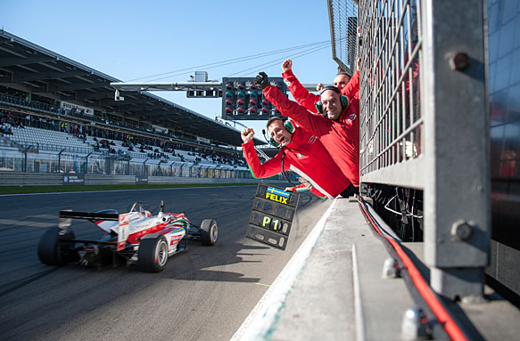 Rosenqvist seals Euro F3 title as Cassidy secures another strong podium