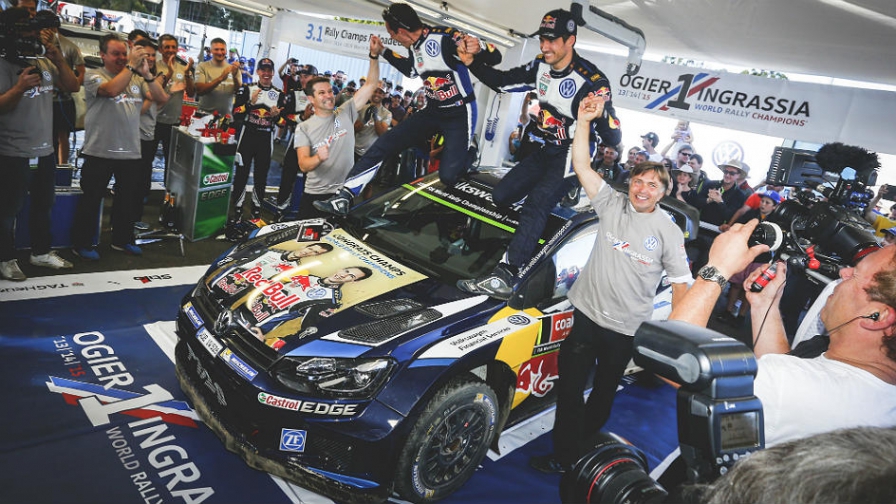 Ogier wins Rally Australia and third consecutive WRC title