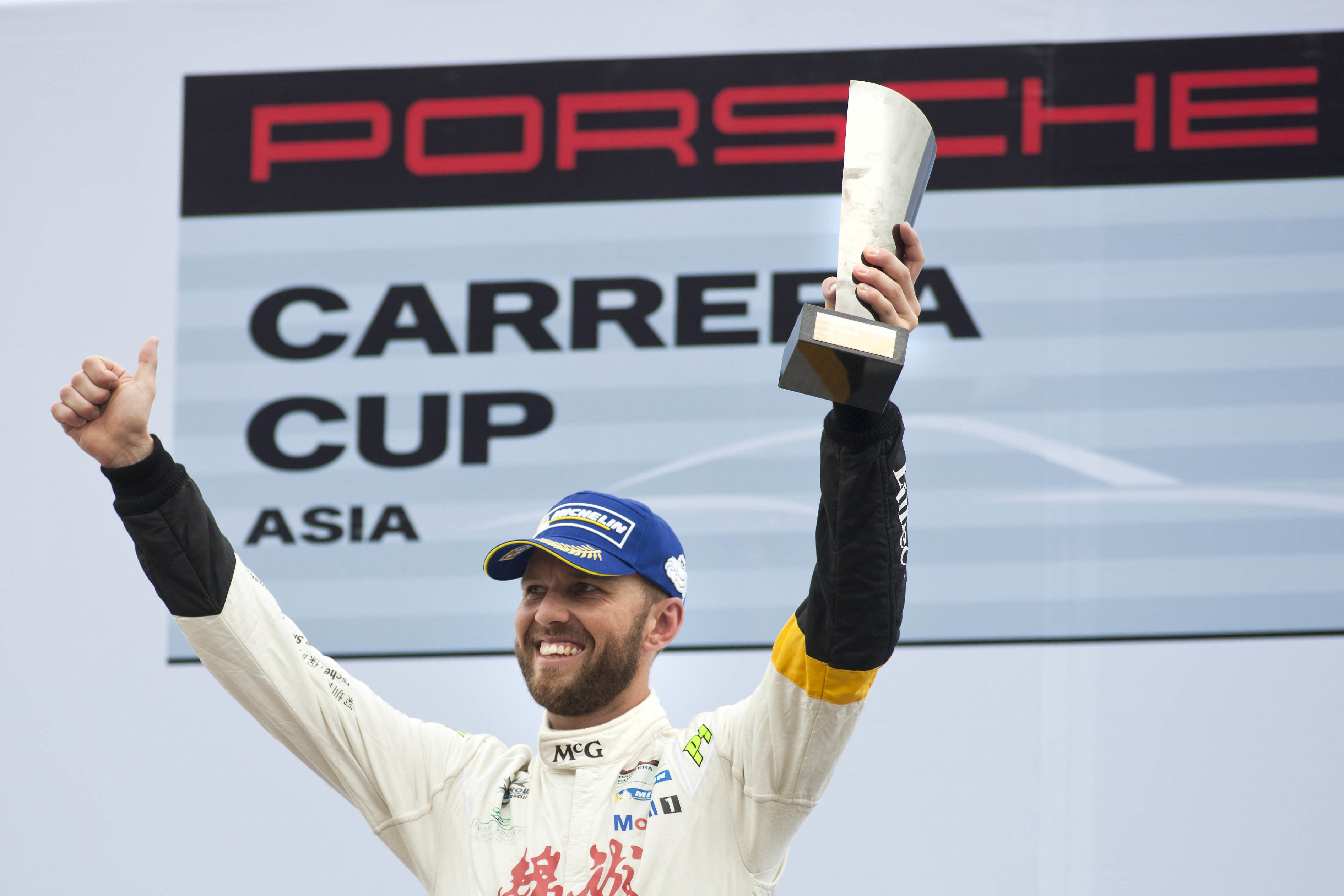 Malaysia next for Asian Porsche points leaders Van Der Drift and Baird