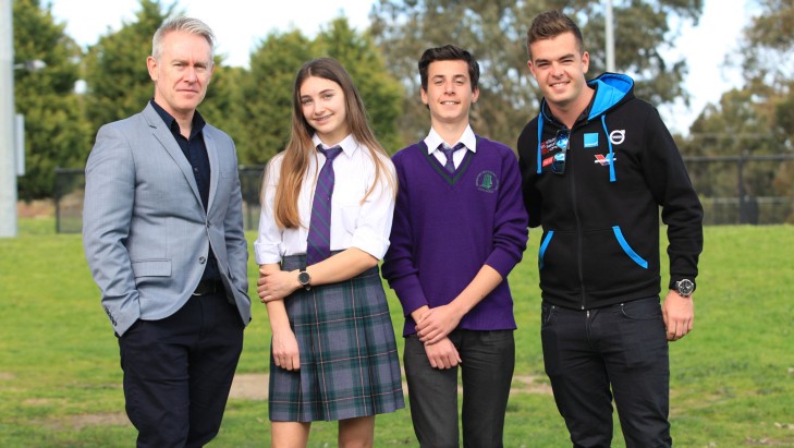 McLaughlin drives home road safety message