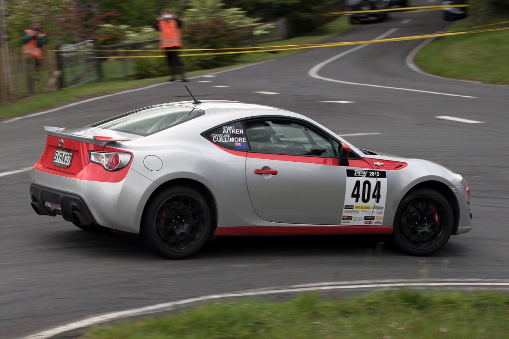 Wet and winding roads close up Targa’s top ten