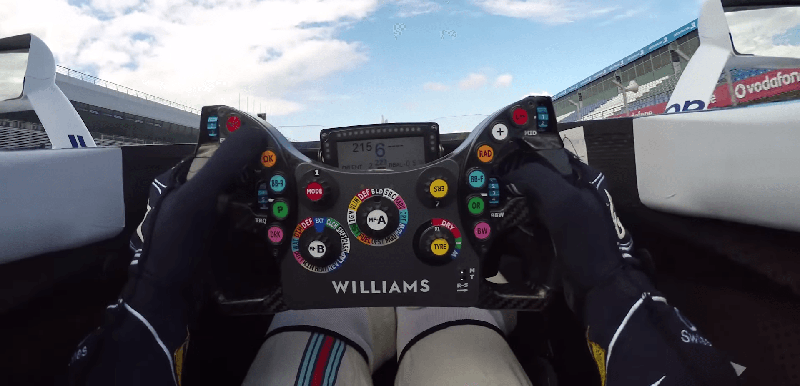 RIDE ALONG WEDNESDAY: Watch an F1 driver at work