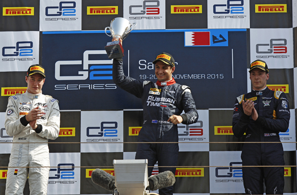 Evans takes second GP2 win of the season in Bahrain Sprint