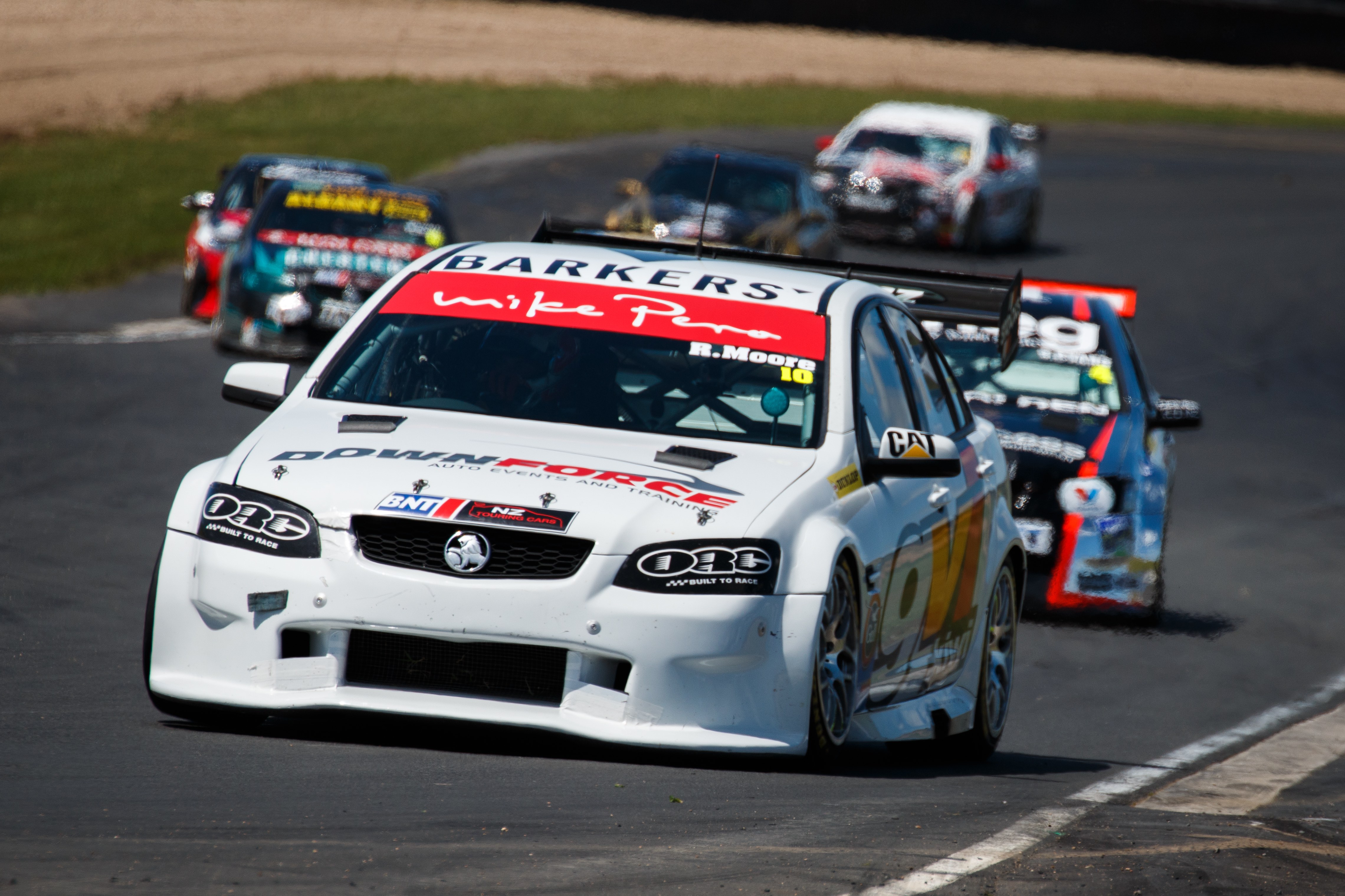 Moore rattles the cage of NZTC regulars winning the Hampton Downs round on debut