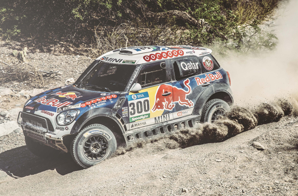 Dakar: Al-Attiyah claims first Mini stage win, Loeb loses an hours with rollover