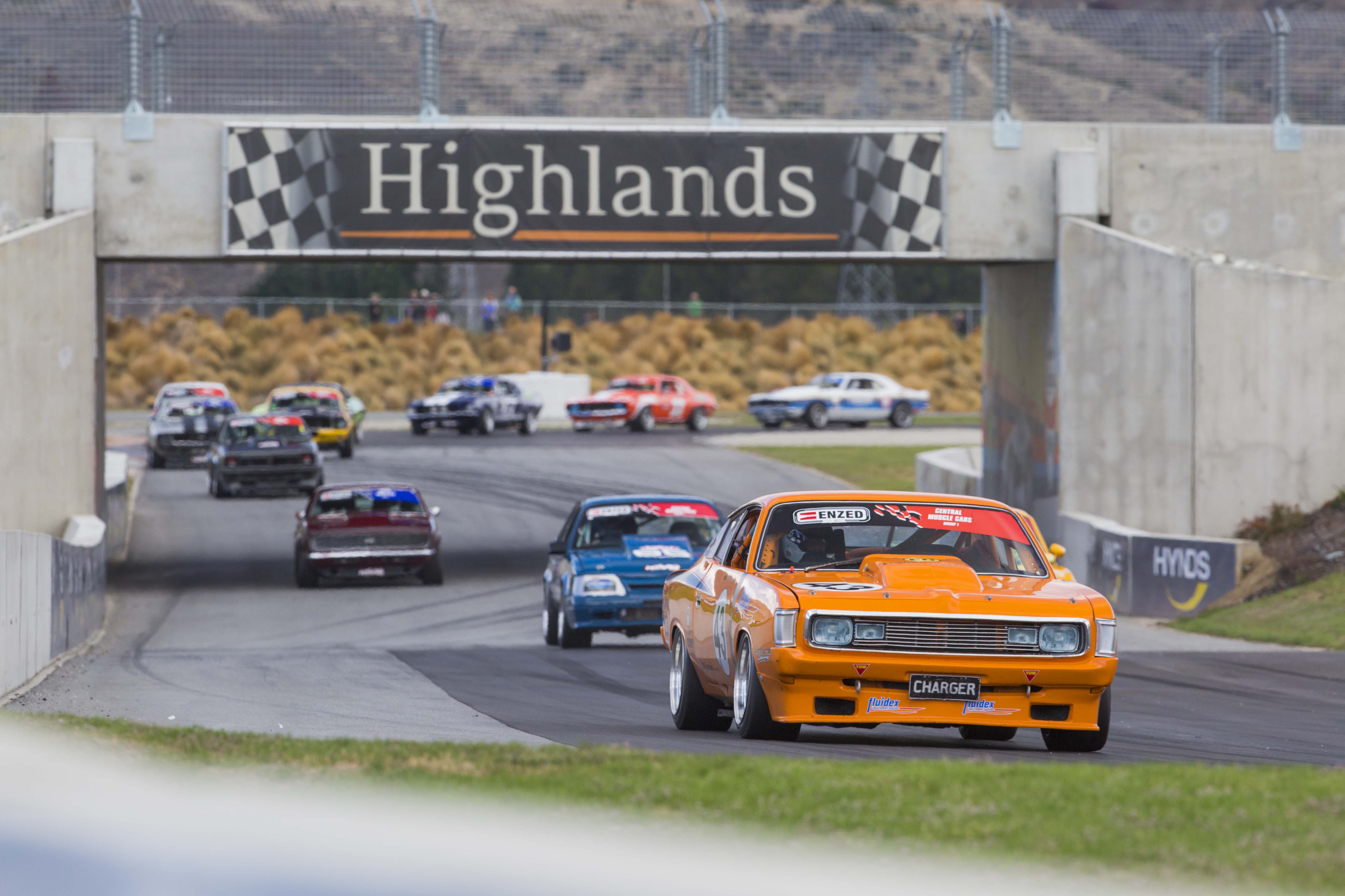 Fans savour muscle car and classic racing at Highlands Festival of Speed