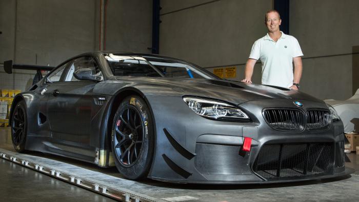 Richard takes delivery of new BMW M6 GT3