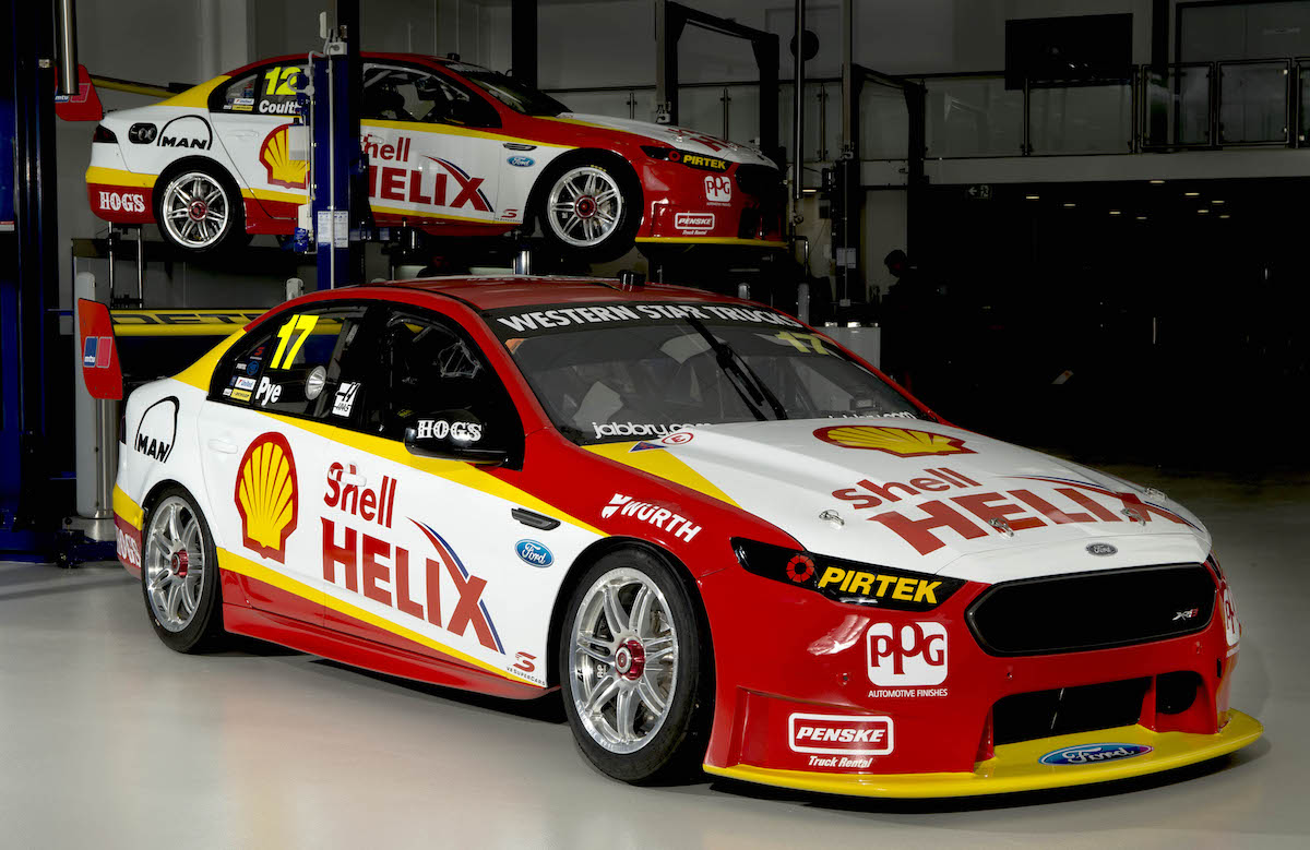 Coulthard and Pye to run matching Shell liveries for season opener