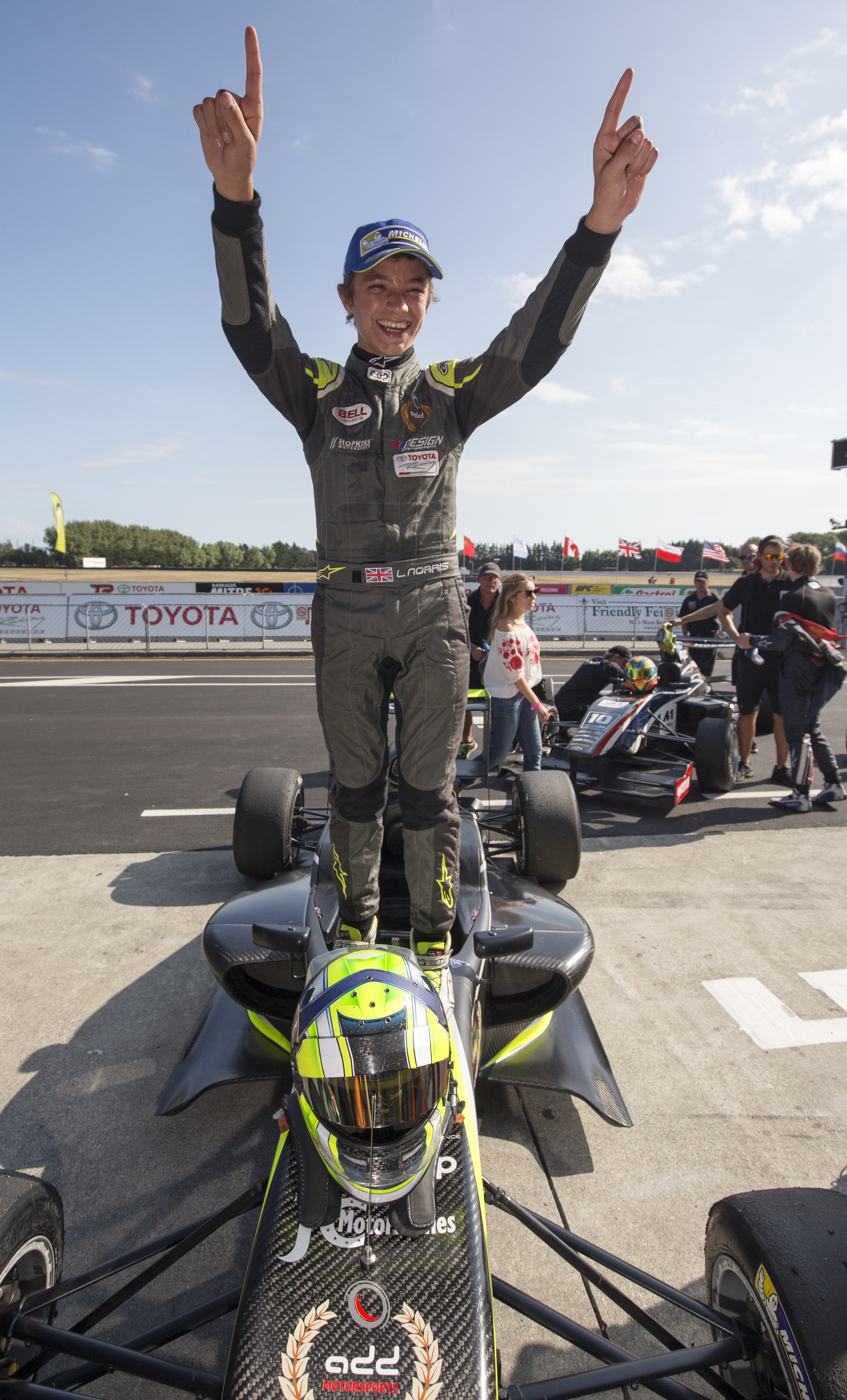 Briton Lando Norris claims 61st New Zealand Grand Prix title