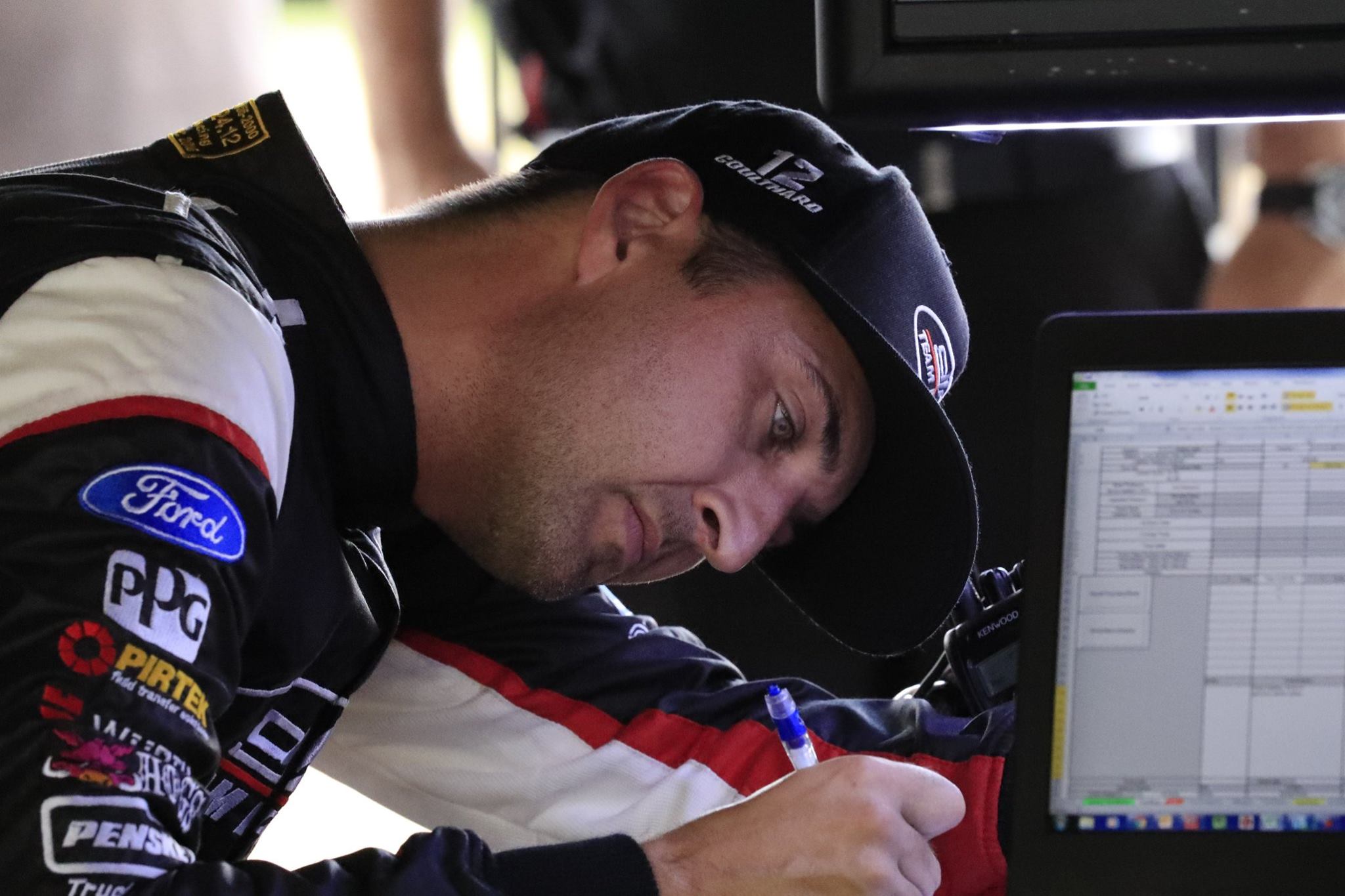 Settling in: Another stellar qualifying for new Penske recruit Coulthard