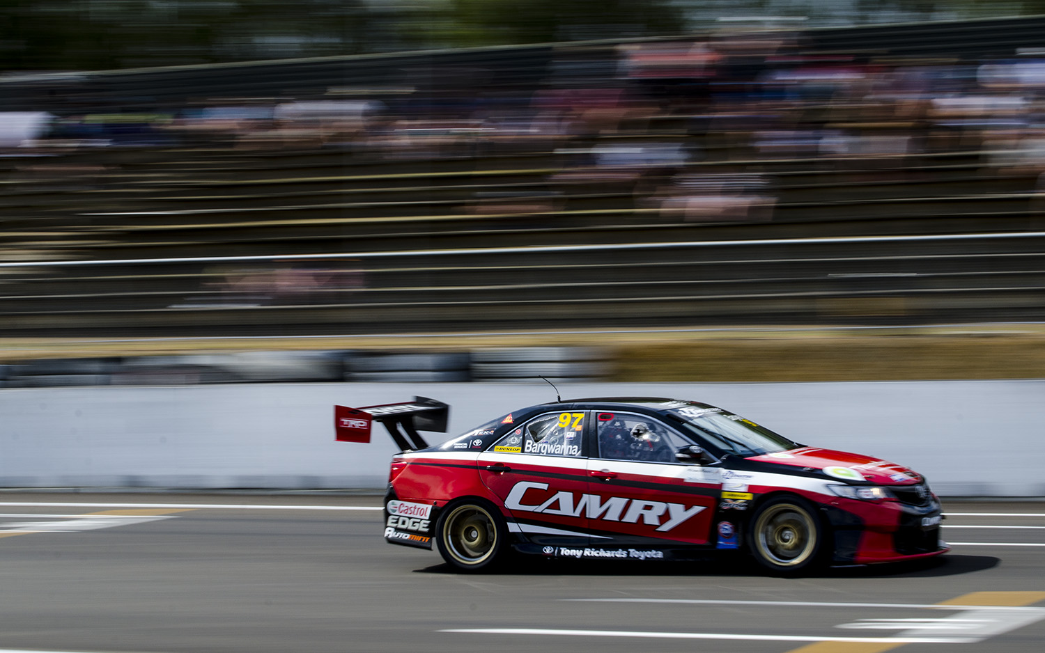 Ute Champ Sam Barry ready for Pukekohe debut in Toyota Camry NZV8