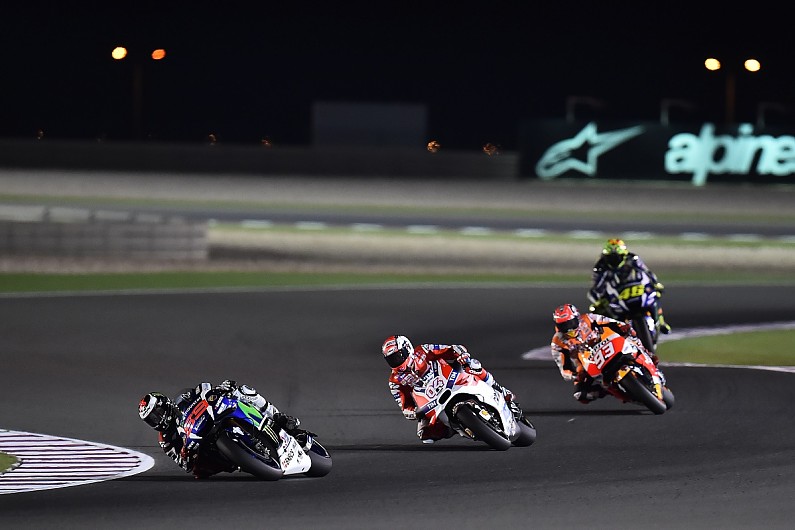 Lorenzo kicks off MotoGP title defence with Qatar win