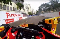 RIDE ALONG WEDNESDAY: Amazing Indycar visor cam on the St. Pete streets