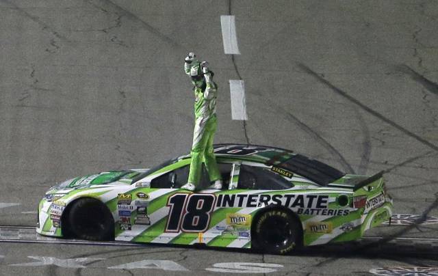 Kyle Busch wins for the fourth time in eight days