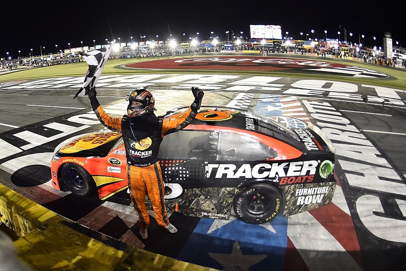 Truex Jr takes record NASCAR win at Charlotte
