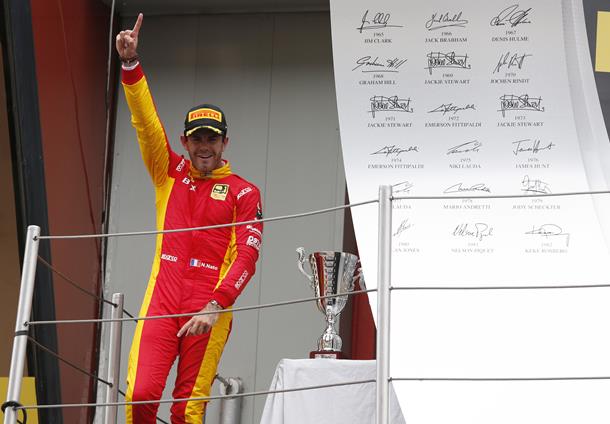 Nato blasts to maiden GP2 win, Evans fights to 13th