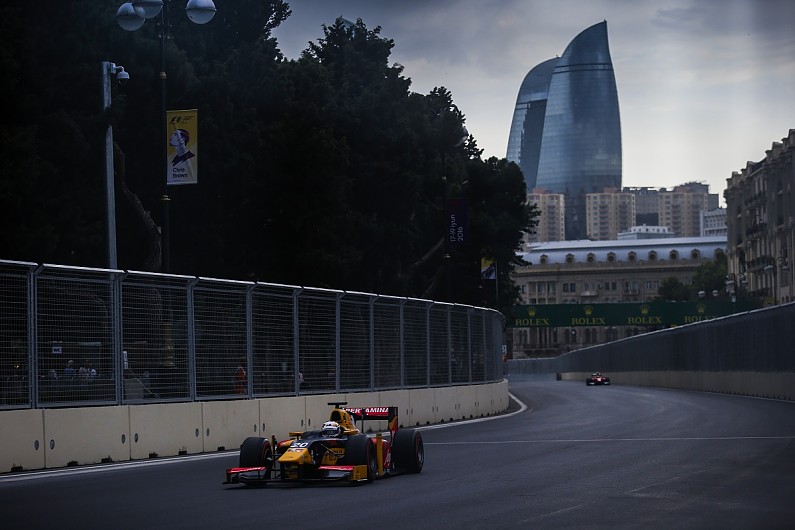 Giovinazzi takes first GP2 pole at Baku, Evans down in 15th