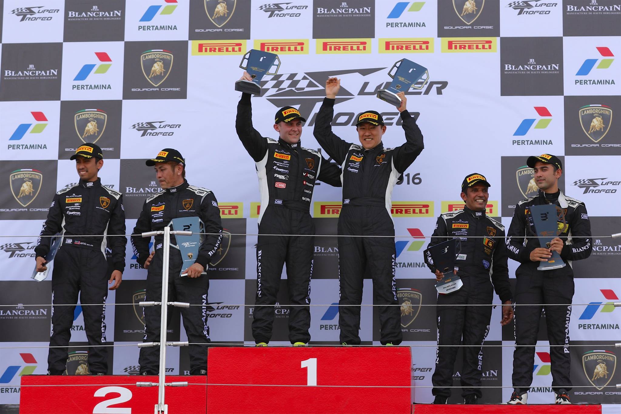 Jono Lester wins at Suzuka in Lamborghini Super Trofeo Asia