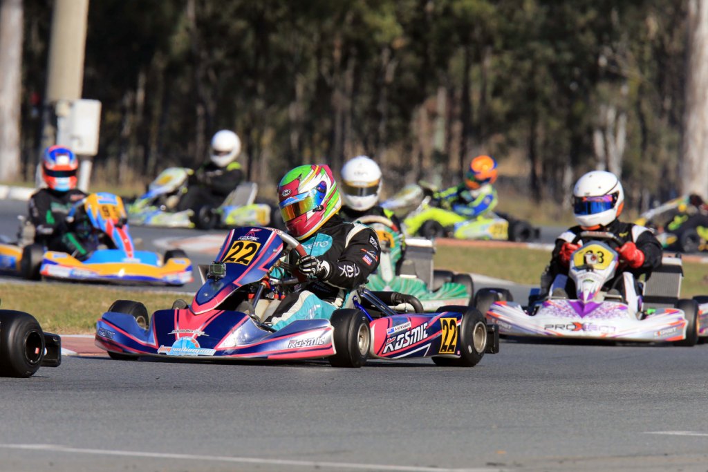 Stewart sisters impress on Australian Karting debut