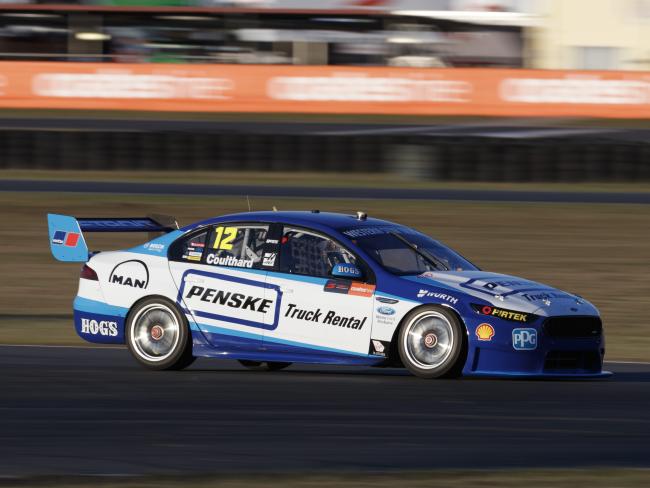 Coulthard fires on Friday at Queensland Raceway