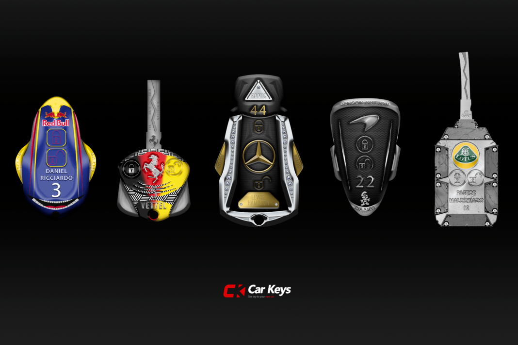 If F1 cars had keys…