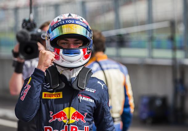 Gasly scores Hungary GP2 pole, Evans down in 14th