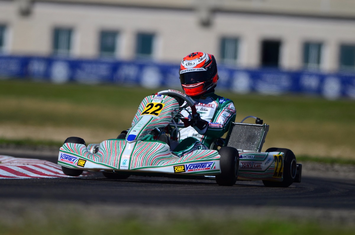 Armstrong 13th at final European KZ2 round