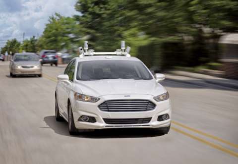 Ford invests in autonomous vehicles