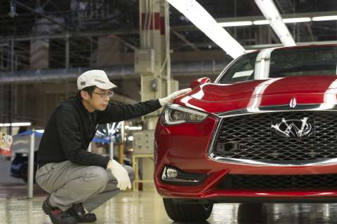 New Infiniti Q60 Sports Coupe Starts Production in Japan