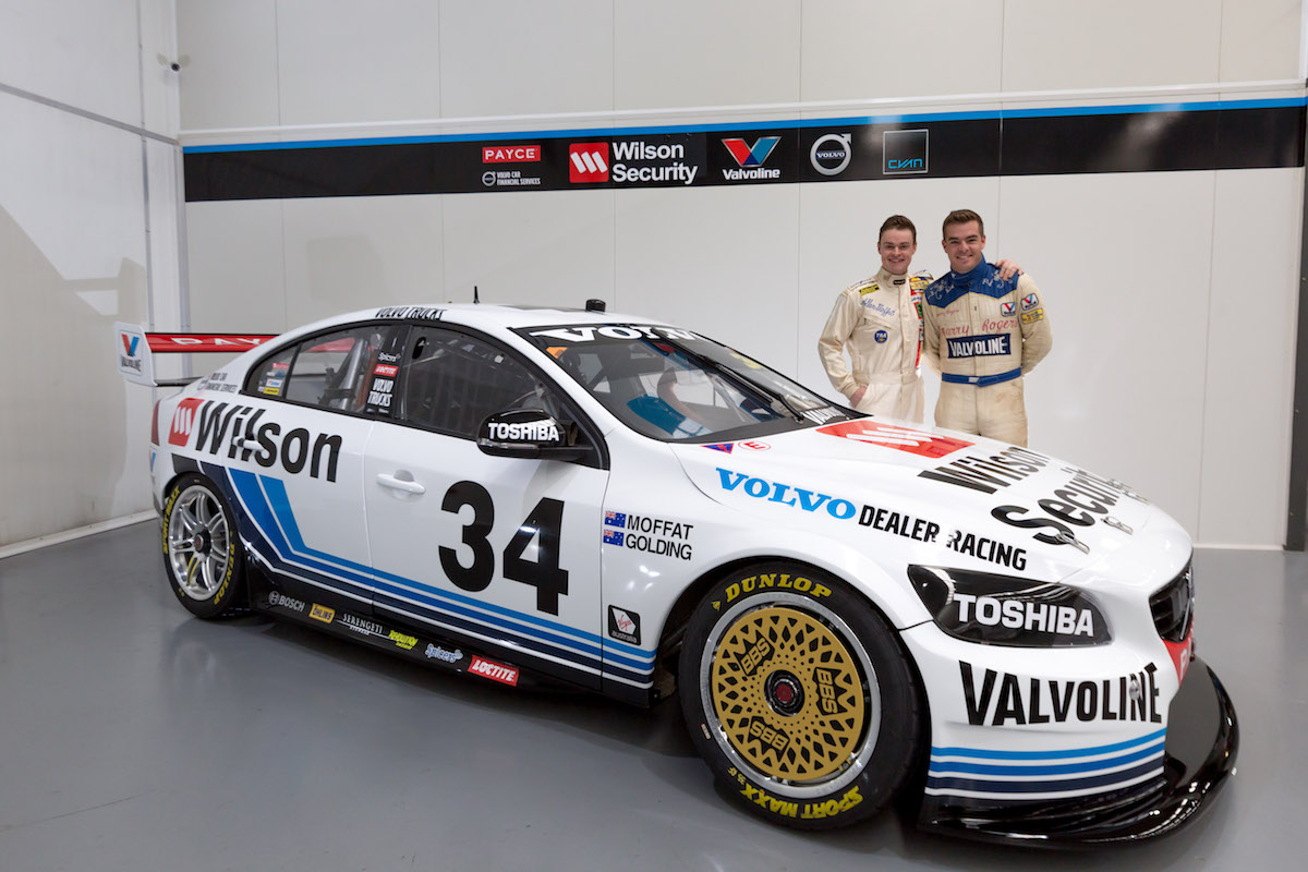 Volvo’s championship winning colours