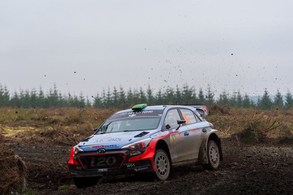 Another close fourth for Paddon and Kennard in WRC