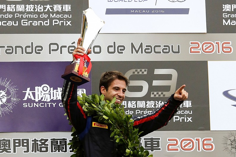 Antonio Felix da Costa wins Macau Grand Prix as Cassidy crashes out