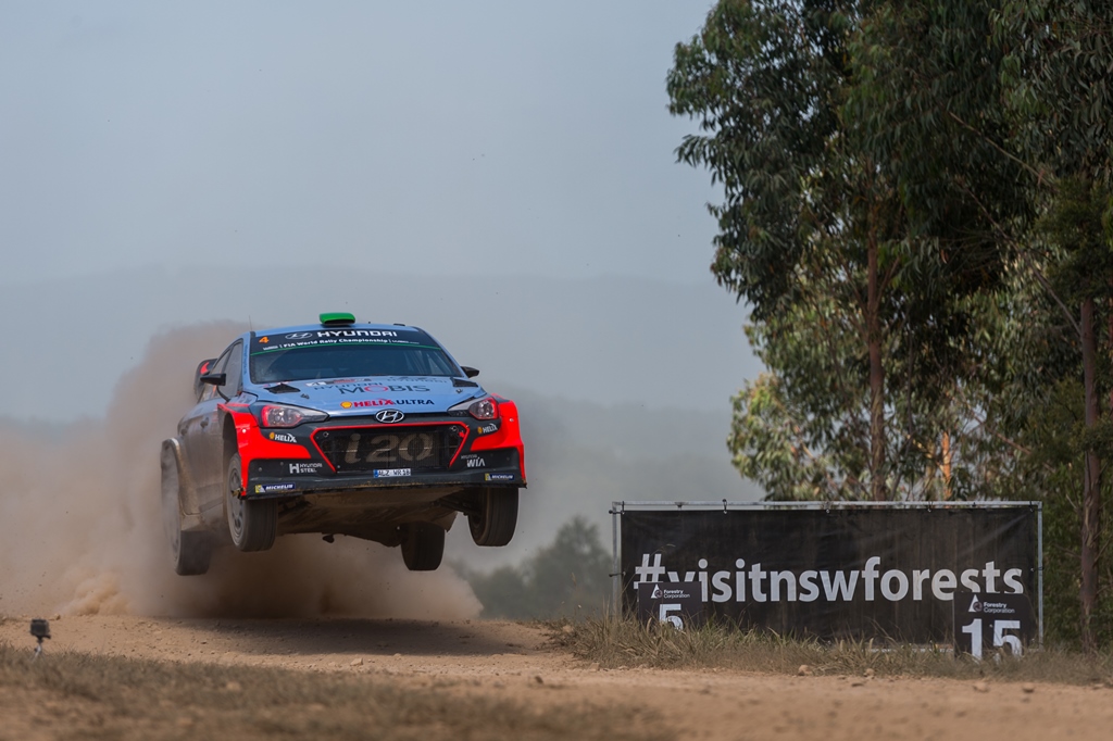 Paddon claims fourth in Australia after puncture ends podium hopes