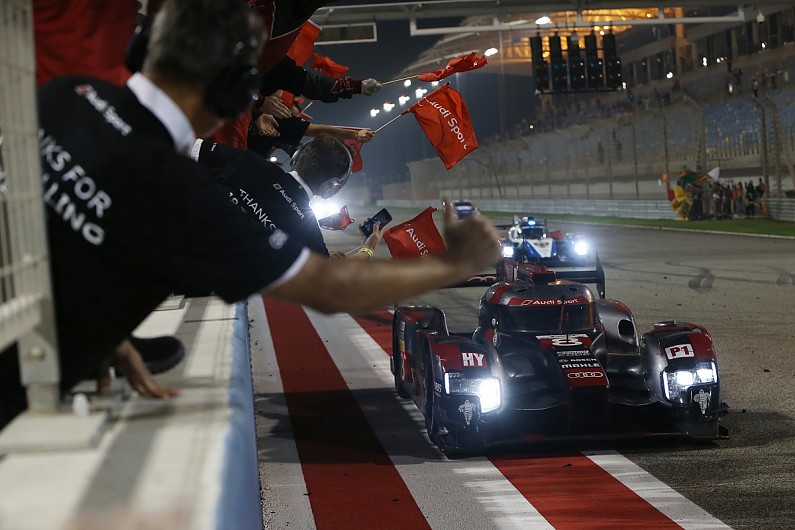 Audi takes emotional 1-2 finish in final WEC race at Bahrain