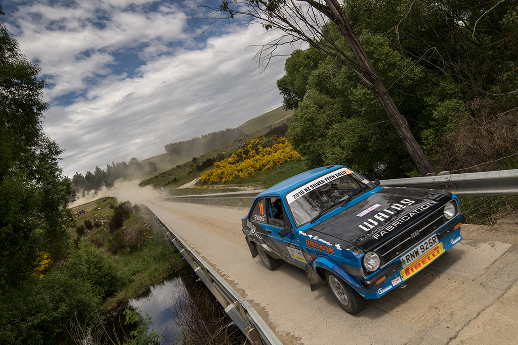 Evans and Williams take hard-fought Silver Fern Rally win