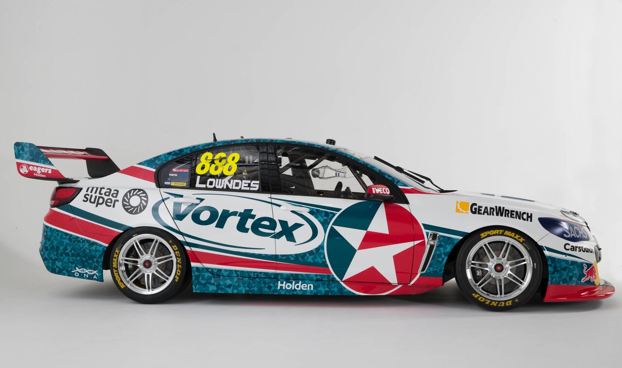 First look: Lowndes’ stunning TeamVortex livery for 2017 season