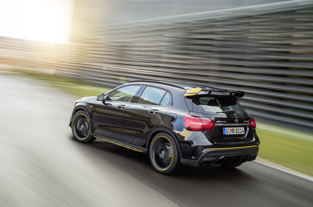 Mercedes launches new GLA including Yellow Night AMG version