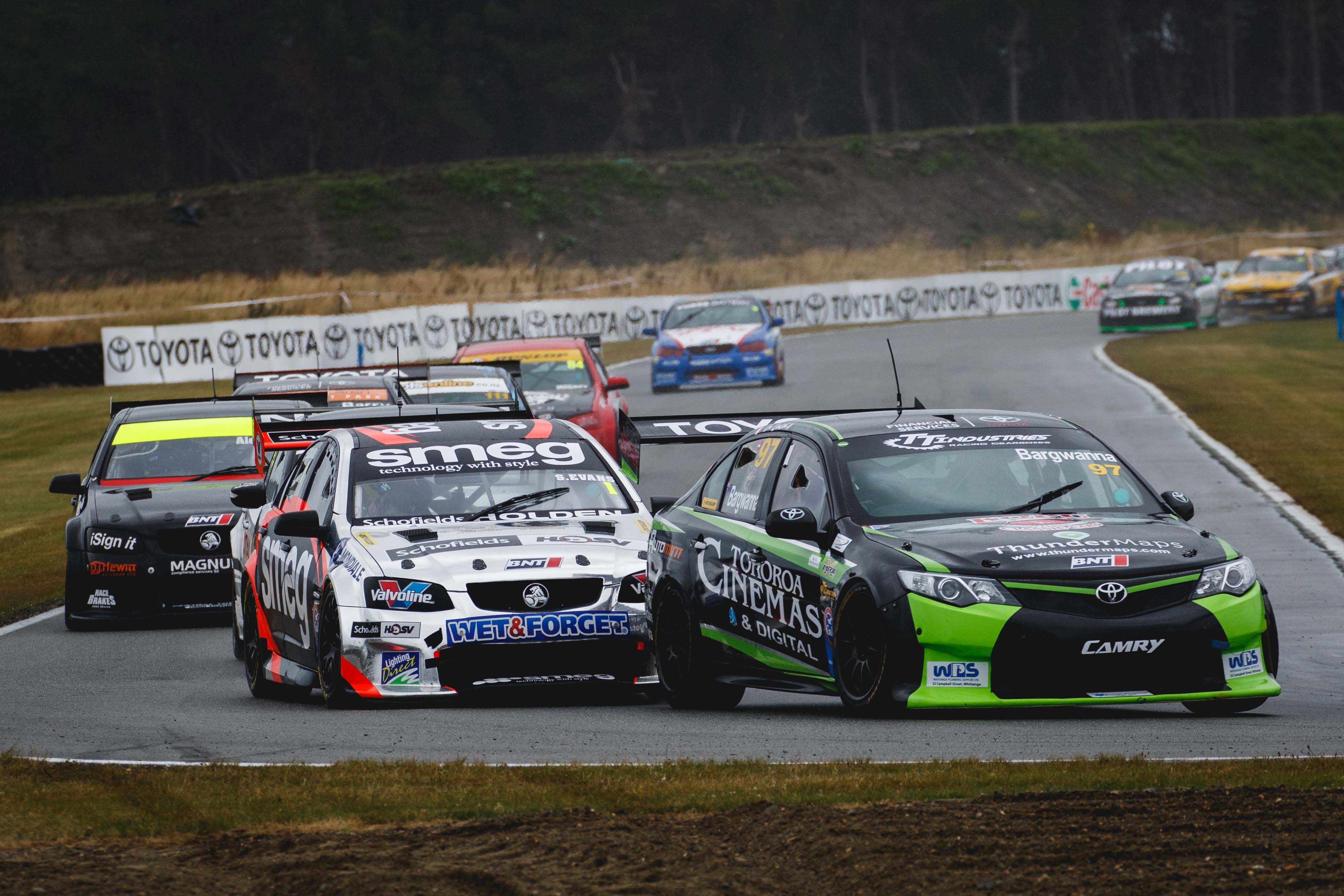 Bargwanna wins Teretonga NZ Touring Cars round in atrocious conditions