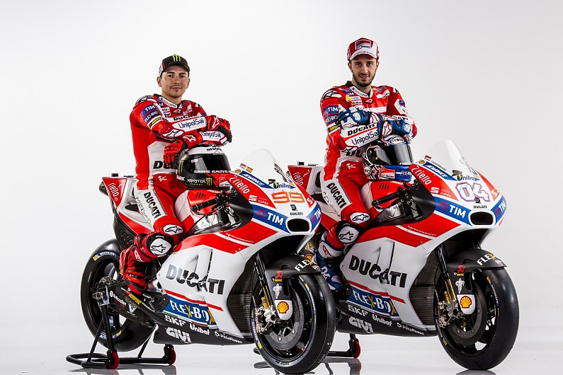 Ducati launches 2017 MotoGP livery as Lorenzo arrives
