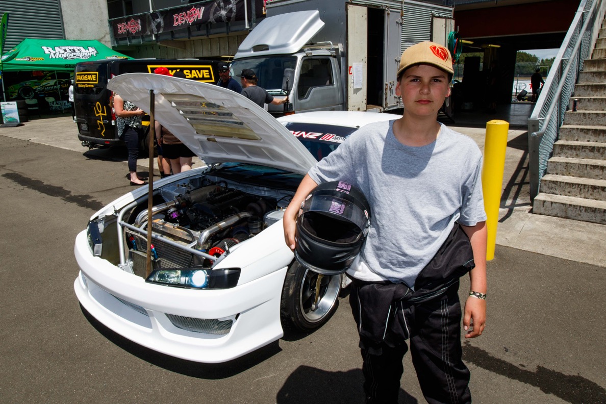Bright future for 15-year-old Liam Honnor, New Zealand’s youngest drifter