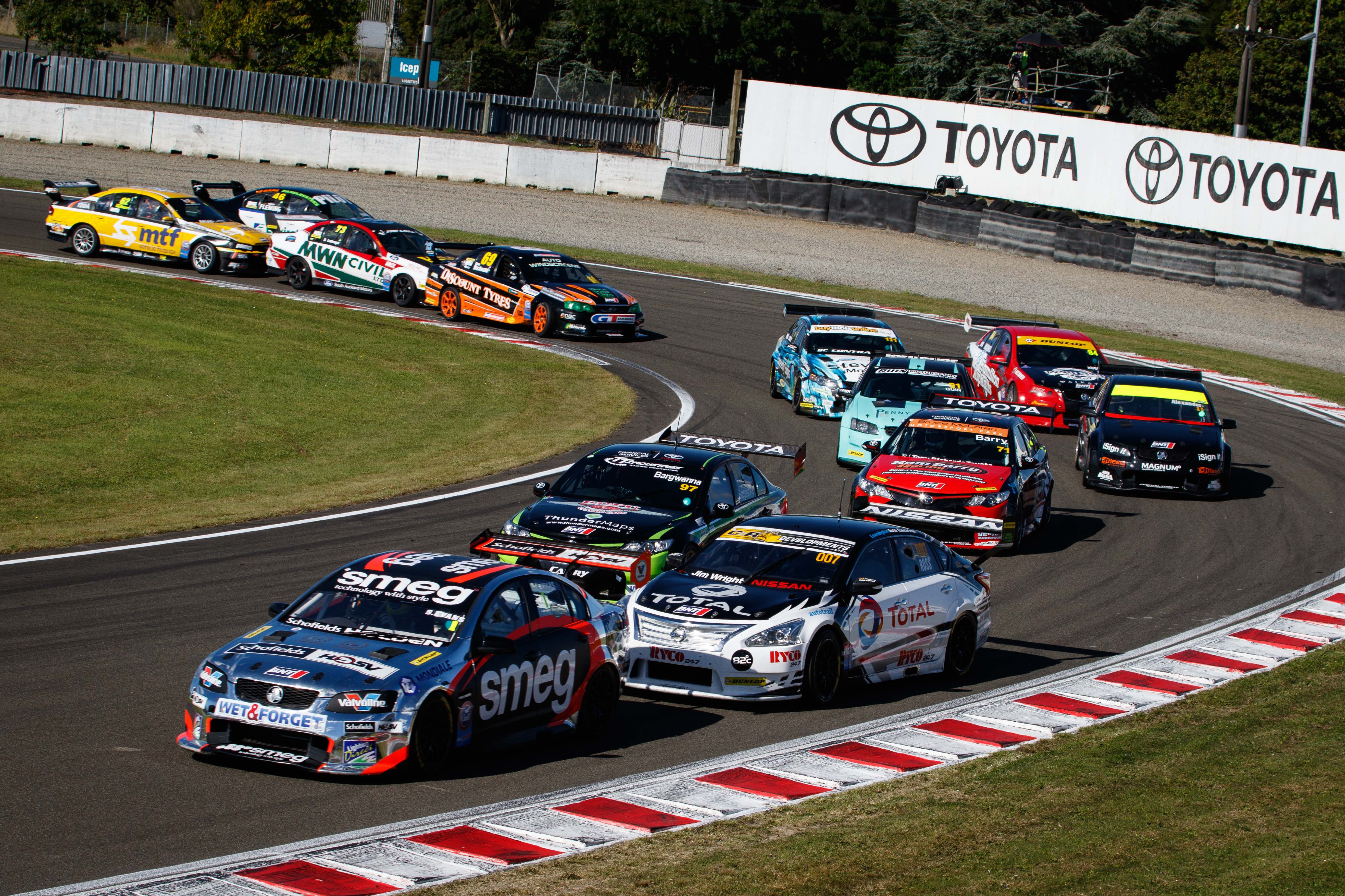 Evans back in the winner’s circle as NZTC rivals crash at Manfeild