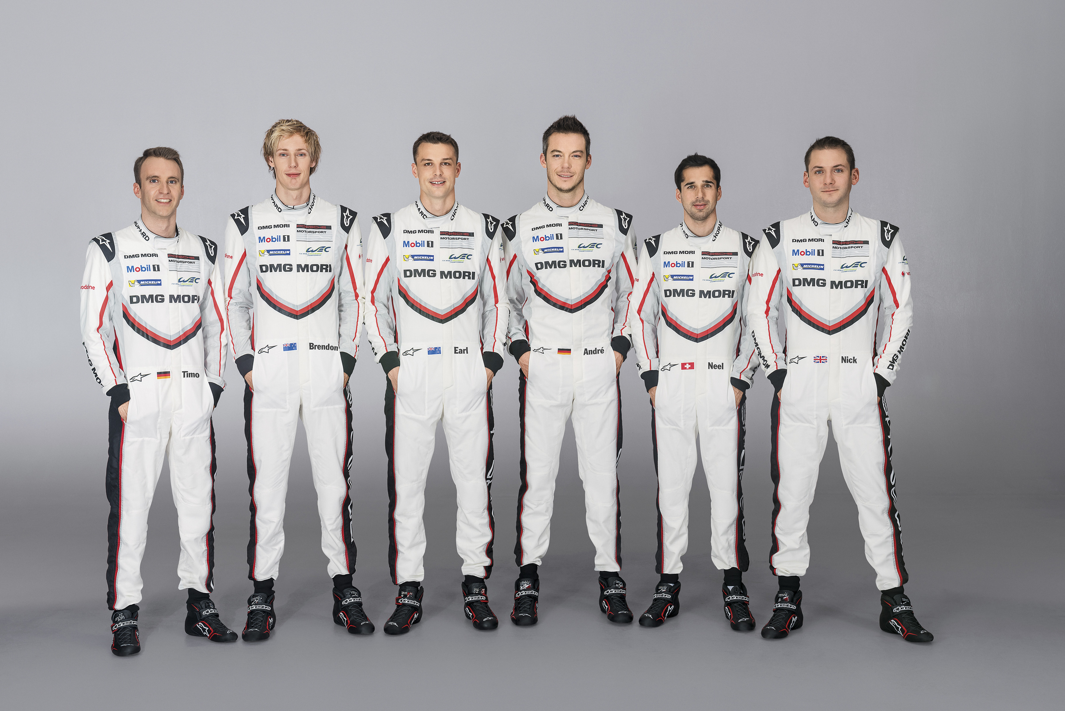 Porsche presents the 919 Hybrid and the team in Monza