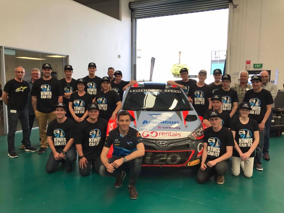 31 young rally drivers supported by Paddon Rally Foundation