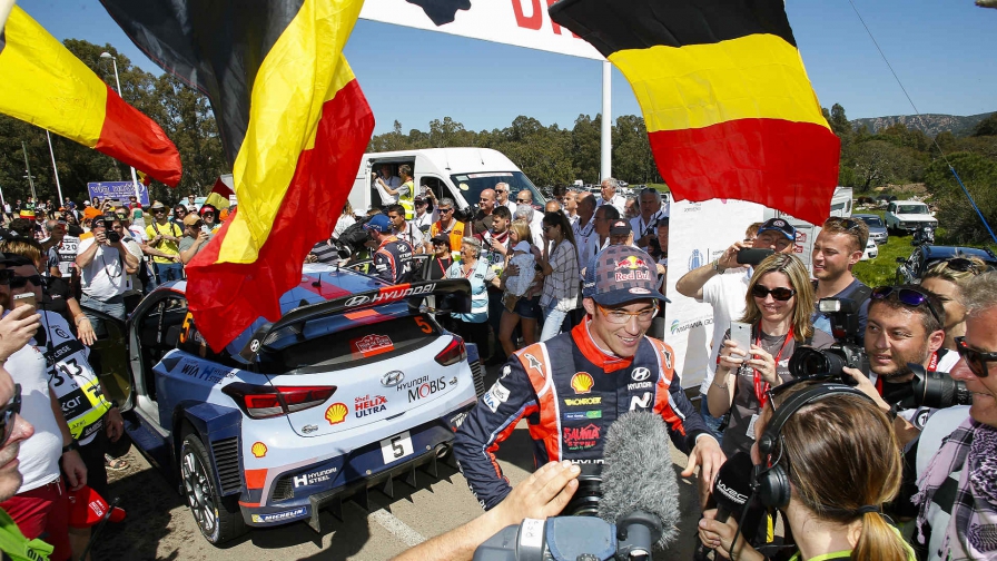 Neuville breaks WRC victory Jinx in Corsica