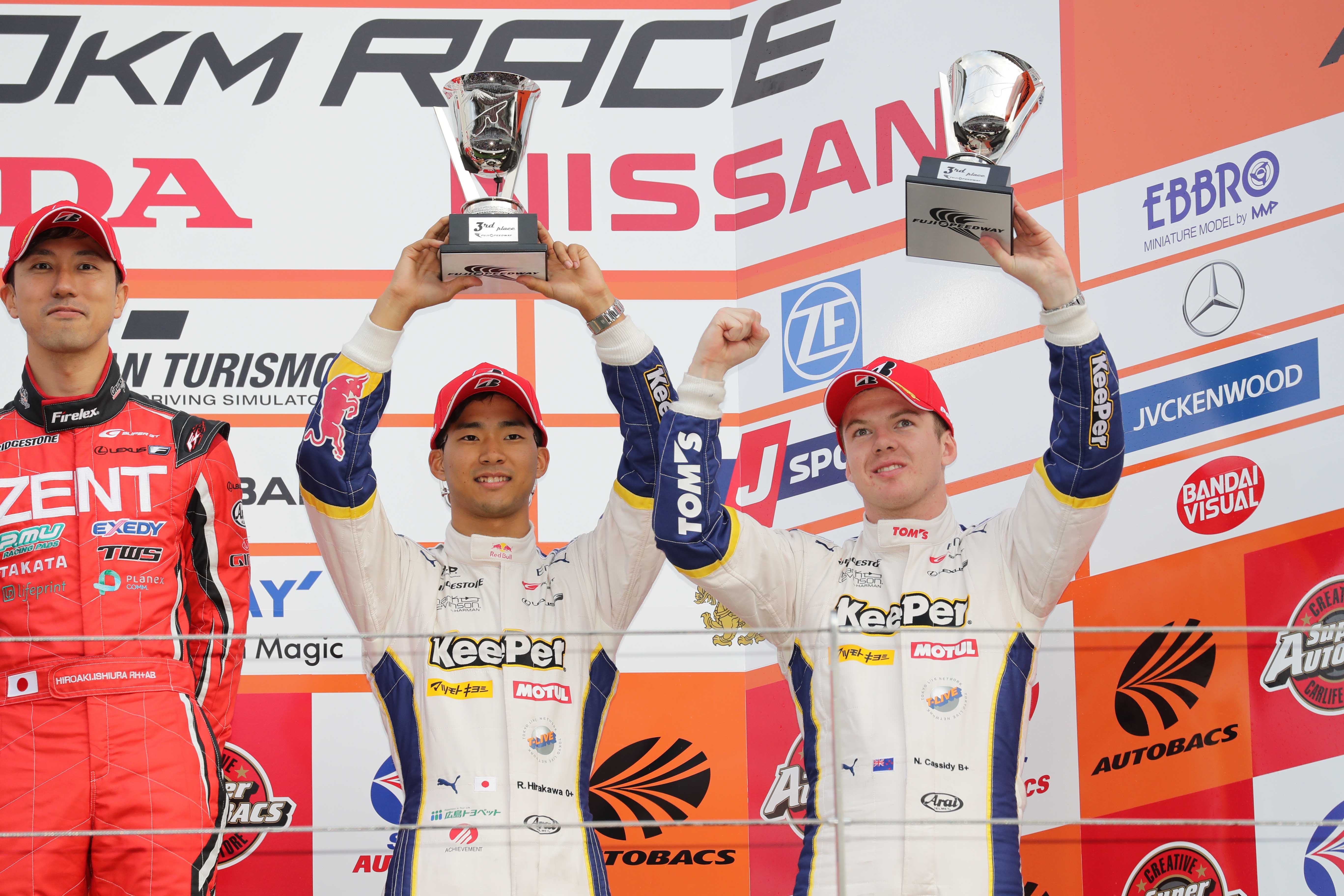 Cassidy third at Fuji 500 kms – continues to lead SUPER GT series for Lexus
