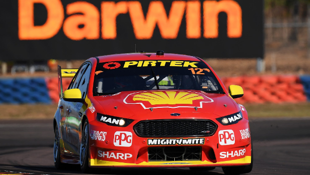 Coulthard leads Penske 1-2 in Supercars Race 11 at Darwin