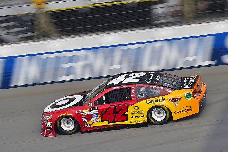 Larson doubles up on NASCAR wins at Michigan