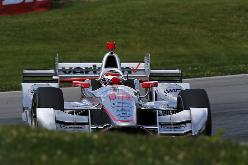 Power on pole at Mid-Ohio, Castroneves and Dixon on third row