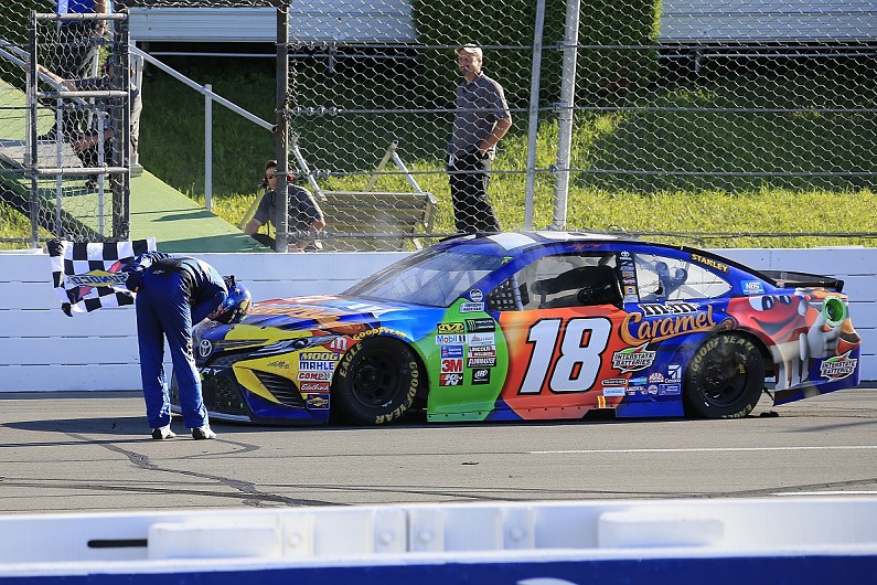 Kyle Busch takes first NASCAR win of 2017 at Pocono