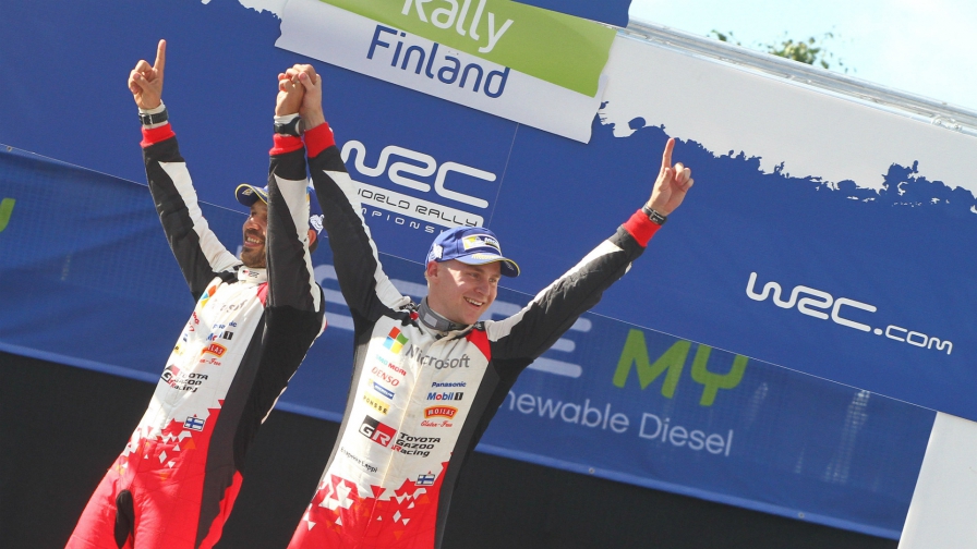 Ice-cool Lappi nets shock first WRC win in Finland